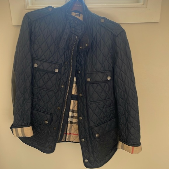 Burberry Mens Quilted Jacket - Picture 1 of 9